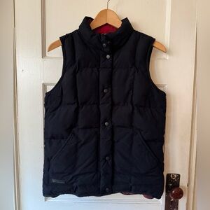 Columbia | Red and Black Buffalo Plaid Puffer Vest sz SM